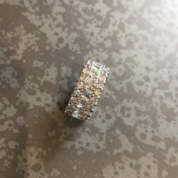 Sterling silver cc eternity band - Picture 8 of 8